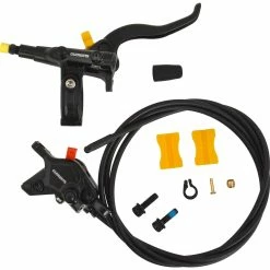 Shimano DEORE BL-M4100+BR-MT420/410 Kit De Freins à Disque -Pièces E-Bike Soldes 2023 DEORE BL M4100 BR MT410 Scheibenbremse 1700mm hinten EMT4101JRRXRA170