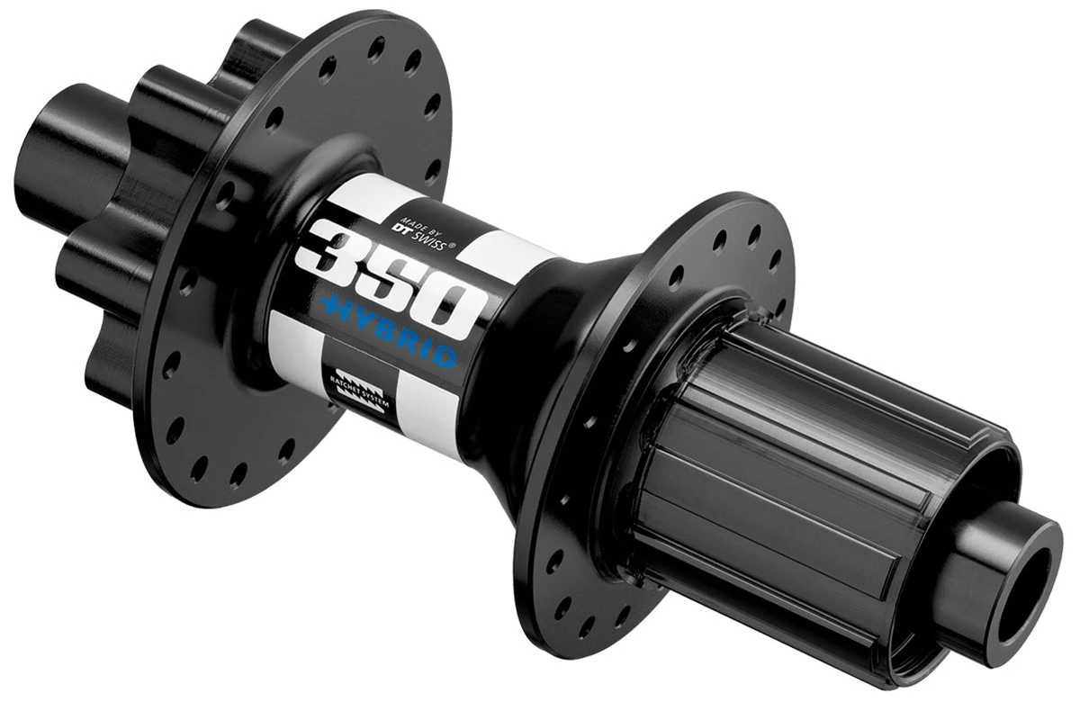 Dt-swiss 350 Classic MTB HYBRID Disc 6-trous Boost Moyeu Arrière 1 Dt-swiss 350 Classic MTB HYBRID Disc 6-trous Boost Moyeu Arrière