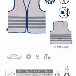 Abus Lumino Urban - Gilet De Sécurité Pour Enfants 9 Abus Lumino Urban - Gilet De Sécurité Pour Enfants -Pièces E-Bike Soldes 2023 Lumino Urban Vest Kids