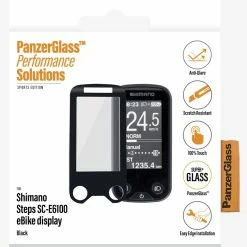 PanzerGlass Protection D'écran Shimano STEPS 7 PanzerGlass Protection D'écran Shimano STEPS -Pièces E-Bike Soldes 2023 Panzerglass Shimano STEPS Displayschutz FA003771002 2