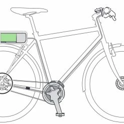 Shimano Batterie STEPS BT-E6001 504Wh Pour Montage Sur Le Porte-bagages -Pièces E-Bike Soldes 2023 Shimano STEPS BT E6001 504Wh Akku fur Gepacktragermontage