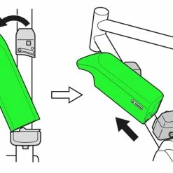 Shimano Batterie STEPS BT-E6010 418Wh Pour Montage Sur Cadre -Pièces E-Bike Soldes 2023 Shimano STEPS BT E6010 418Wh Akku fur Rahmenmontage b