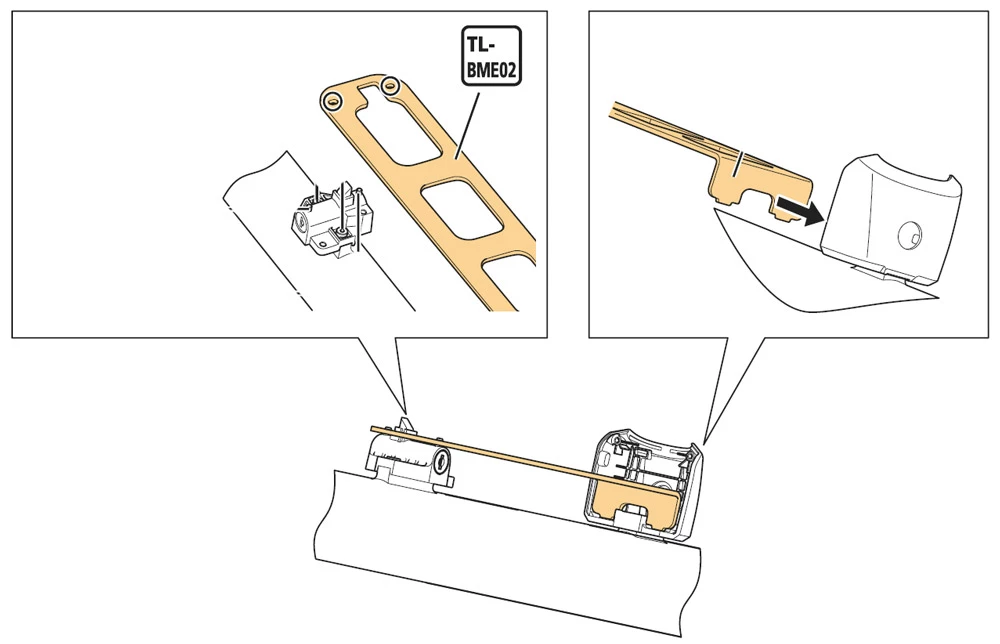 Shimano TL-BME02 Gabarit Pour Support De Batterie STEPS BM-E8010/E8016 4 Shimano TL-BME02 Gabarit Pour Support De Batterie STEPS BM-E8010/E8016 – Image 4