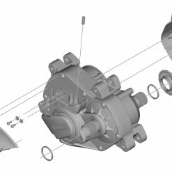 Shimano Vis De Fixation Pour Boîtier STEPS SM-DUE80 -Pièces E-Bike Soldes 2023 Shimano Befestigungsschrauben fur Steps Gehause SM DUE80 Y72G98010 c