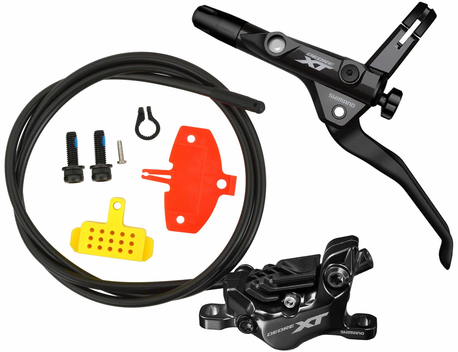 Shimano XT BL-T8100+BR-M8120 Frein à Disque 1000mm Avant 2 Shimano XT BL-T8100+BR-M8120 Frein à Disque 1000mm Avant – Image 2