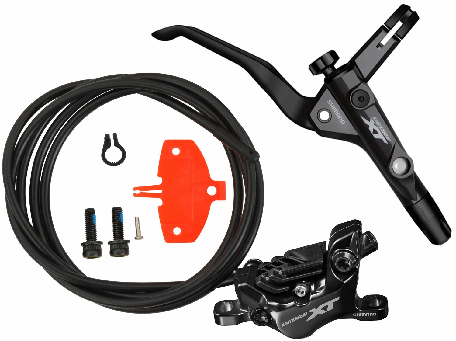 Shimano XT BL-T8100+BR-M8120 Frein à Disque Arrière 1700mm 2 Shimano XT BL-T8100+BR-M8120 Frein à Disque Arrière 1700mm – Image 2