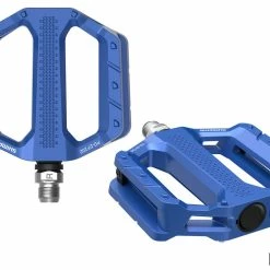 Shimano PD-EF202 E-Bike Pédales Plates -Pièces E-Bike Soldes 2023 shimano pd ef202 plattformpedale blue epdef202b en c