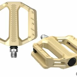 Shimano PD-EF202 E-Bike Pédales Plates -Pièces E-Bike Soldes 2023 shimano pd ef202 plattformpedale gold epdef202k e